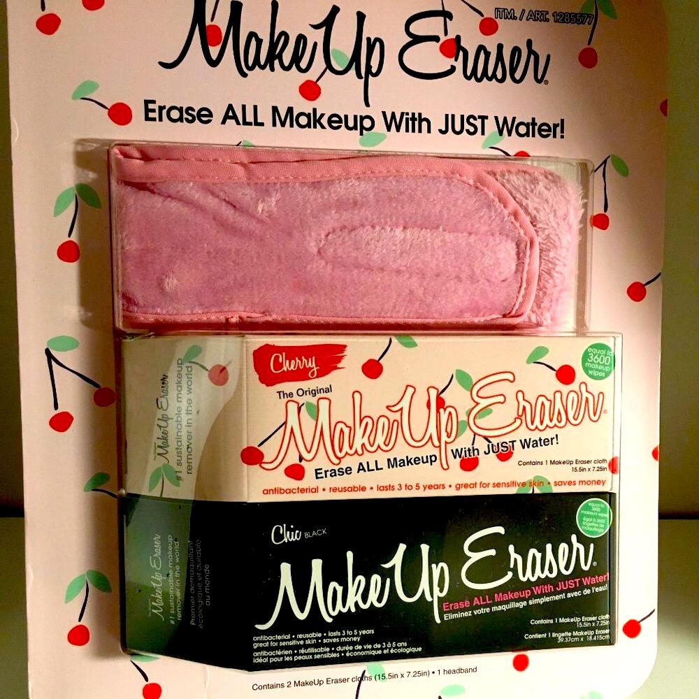 Makeup Eraser Cloth Set and Headband